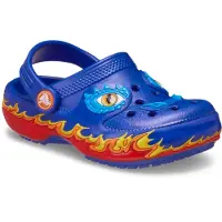 Crocs Chaussures ouvertes 'Classic' bleu / azur / jaune / rouge