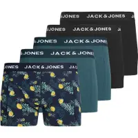Jack & Jones Boxers 'JACJAKE' marine / bleu marine / jaune / noir