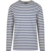 Urban Classics T-Shirt sable / bleu marine