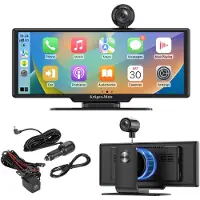Krüger&Matz KM2021 Ecran LCD Android Auto/Apple Car play avec DVR et caméra de recul