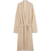 GOBI Cashmere Peignoir long 'Men's Cashmere Robe' beige