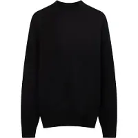 GOBI Cashmere Pull-over 'Men's Timeless Mock Neck Cashmere Sweater' noir