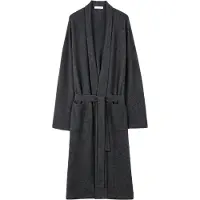 GOBI Cashmere Peignoir long 'Men's Cashmere Robe' anthracite