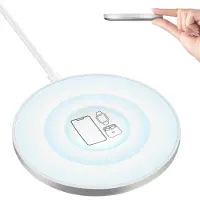 JGD -Chargeur Induction, Chargeur Mag-Safe Fil Chargeur Rapide Apple Mag-Safe pour iPhone 17/16/15/14/13/12 Series, Socle de Charge Magnétique sans Fil pour AirPods 4/3/2/Pro Apple Watch