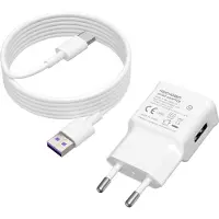 JGD -Chargeur Rapide USB Samsung, pour avec Samsung Galaxy S9 S8 S10 S10+ S20 S20 FE A04S A14 A13 A12 A22 A23 A33 A34 A51 A52 A53 A54 5G A05S, Chargeur Rapide de Rechange d'origine + 2m Type-C (Blanc)