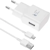 JGD -USB C Chargeur Rapide Secteur pour Samsung Galaxy S22 S21 S20 S8+ S9+ S10+ S10e S9 S8 A17 A16 A15 A14 A56 A55 A54 A53 A36 A35 A26 A25 A05s avec 1.5m Câble Type C