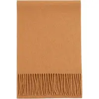 GOBI Cashmere Écharpe 'Unisex Cashmere Fringed Scarf' camel