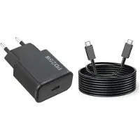 JGD -Chargeur USB C,Chargeur Type C PD 3.0 25W Compatible avec Samsung Galaxy S25 Ultra/S25+/S25/S24/S23/S22 S21/S20/Note 20,USB C Adaptateur Secteur avec Cable 1.8M