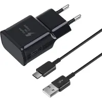 JGD -Chargeur Type C Charge Rapide pour Samsung Galaxy A13 A14 A20e A34 A52 A53 A54 S8 S9 S10 S20 S21 FE Plus, Z Fold2 5G, Android Téléphone Chargeur Adaptateur Secteur avec 1,5m USB C Cable