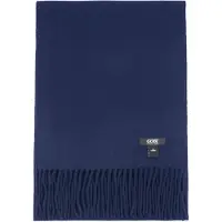 GOBI Cashmere Écharpe 'Unisex Cashmere Fringed Scarf' bleu marine
