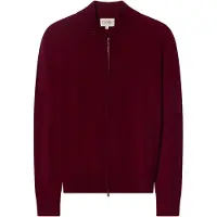 GOBI Cashmere Cardigan 'Women's Timeless Cashmere Full-Zip Cardigan' bordeaux