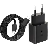 JGD -Chargeur USB C 25W, Chargeur Rapide PD 3.0 avec Câble de Charge USB C, Chargeur Super Rapide pour Samsung Galaxy S24/S23/S22/S21 Ultra/S20/Note20/10/9/S10/A53/A54, Chargeurs de Téléphone Portable