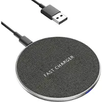 JGD -Chargeur sans Fil, Chargeur Rapide sans Fil 20W, Chargeur Max 20W Compatible avec Samsung Galaxy S24/S23/S22/S21, Compatible avec iPhone 12/13/14/15/16 Series