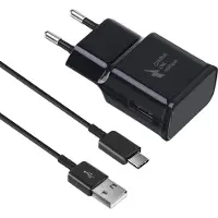 JGD -USB C Chargeur Rapide Secteur pour Samsung Galaxy A17 A16 A15 A14 A56 A55 A54 A53 A36 A35 A26 A25 A05s S22 S21 S20 S8+ S9+ S10+ S10e S9 S8 avec 1.5m Câble Type C