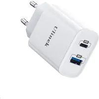 JGD -20W Chargeur Rapide iPhone 2 Ports Chargeur Secteur Mural Quick Charge 3.0 Compatible avec iPhone 11 12 13 14 15 Pro Se 2020 X XR XS 8 Plus iPad Pro