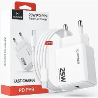 JGD -Chargeur USB-C 25W Fast Adaptateur Rapid Samsong Galaxy S24/S23/S22/S21 Chargeur Phone 16/16 Pro 15/15 Pro/15 Pro Max Xiaommii Opo 1 Plus Pixel with 2M Cable