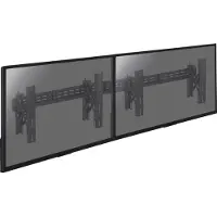 KIMEX Support mur d'images 2 écrans TV 49''-65''