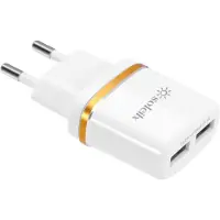 JGD -Chargeur USB mural, 3,1 A 5 V, chargeur d'alimentation prise USB 2 ports, prise compatible avec iPhone XS Max XR X 8 7 6 5S Plus, Samsung, Huawei, Xiaomi, Android
