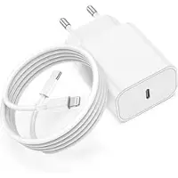 JGD -Chargeur iphone Rapide, certifié Apple MFi 20W Chargeur Rapide USB c pour iphone avec 1m Câble USB C pour Apple iPhone 14/14Pro/13/13 Mini/13 Pro/13 Max/12/12 Pro/12 Pro Max/11/11 Pro/11 Pro Max