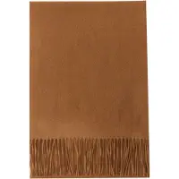 GOBI Cashmere Écharpe 'Unisex Cashmere Fringed Scarf' sépia