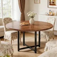 SUCCESS COURIER Table basse classique, table à manger, table à manger ronde (table seule)