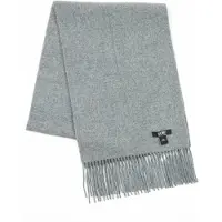 GOBI Cashmere Écharpe 'Unisex Cashmere Fringed Scarf' gris denim