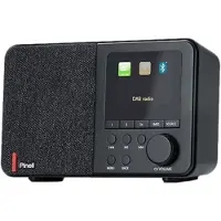 Pinell Supersound 001 (DAB, DAB+ DAB, FM, Bluetooth), Radio, Noir