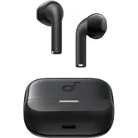 Soundcore Écouteurs sans fil semi-intra-auriculaires Soundcore K20i, autonomie de 36 heures, IPX5, Bluetooth 5.3, noir