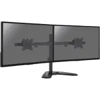 KIMEX Support de bureau pour 2 écrans moniteurs PC 17"- 32", Sens horizontal