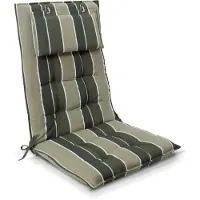 Beautissu Premium Coussin pour dossier haut Sun Sun-HL, 120 x 50 cm, vert
