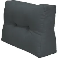 Beautissu Coussins de palette pour extérieur ECO Elements, 60 x 40 cm, gris graphite