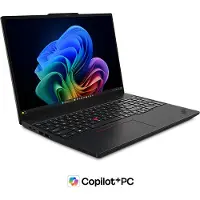 Lenovo ThinkPad T16 Gen 5 Processeur Intel Core Ultra 7 355 coeurs LPE jusqu'à 3,50 GHz coeurs P jusqu'à 4,70 GHz, Windows 11 Professionnel 64, 512 Go SSD TLC Opal - 21WTCTO1WWFR4
