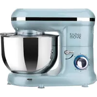Kitchen Move Robot pâtissier multifonctions 5.5l 1500w bleu - - BAT-1519 BLUE - dallas