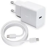 JGD -Chargeur Rapide 15 Watt avec Câble 2M pour Samsung Galaxy S22,S21,S20 Ultra,Note8,S10,S9,S8,A54,A53,A34,A14,A13,M54,Z Flip 3,Z Fold3 5G, Type C Téléphone Portable USB C Chargeur Rapide Adaptateur