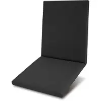 Beautissu Premium Housse pour dossier bas 100 % imperméable 100 x 50 cm, anthracite