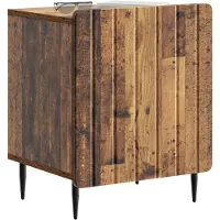 vidaXL Cabinet de chevet 2 pcs Bois ancien 43 x 34,5 x 52 cm