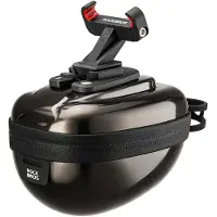 RockBros Sacoche de siège rigide, coque dure, compacte, capacité 0,4l - noir
