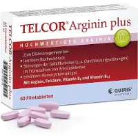 Quiris Healthcare GmbH & Co. KG Telcor Arginine plus comprimés pelliculés, 60 comprimés