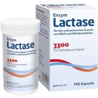 Pro Natura Lactase 3300 FCC 200 mg gélules, 100 gélules