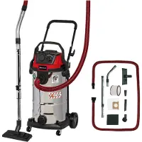 Einhell Aspirateur eau/poussière TE-VC 2340 SACL - 1200W - cuve inox 40L - prise synchro - filtre classe L