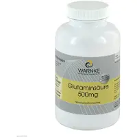 WARNKE Acide glutamique 500mg, 250 capsules