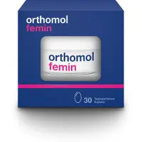 Orthomol VET Femin - Micronutriments pour les femmes en période de ménopause - avec biotine, sélénium, zinc, huile d'onagre, coenzyme Q10, 30 portions quotidiennes