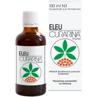Harras Pharma Curarina Arzneimittel GmbH Eleu Curarina gouttes en cas d'états d'épuisement comme la fatigue et la faiblesse, solution de 100 ml