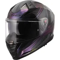 LS2 Casque intégral LS2 FF811 Vector II Carbon Savage Chameleon Grey XS