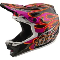 Troy Lee Designs D4 Carbon MIPS Torched Casque de descente Taille