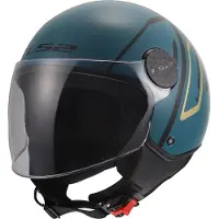 LS2 Of558 Sphere Lux Ii Minim Ece 22.06 Open Face Helmet Bleu 2XL