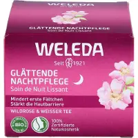 Weleda Wild Rose & White Tea crème illuminatrice pour la nuit 40 ml