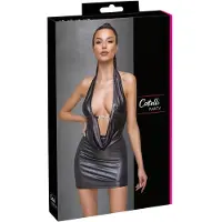 Cottelli Party - robe à col montant (argent) - XL