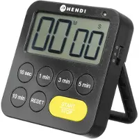 Hendi Minuteur , noir, 82x20x(H)88mm