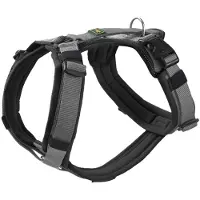 Hunter Harnais Maldon Up noir/gris, taille : XS-S / largeur : 2,0 cm